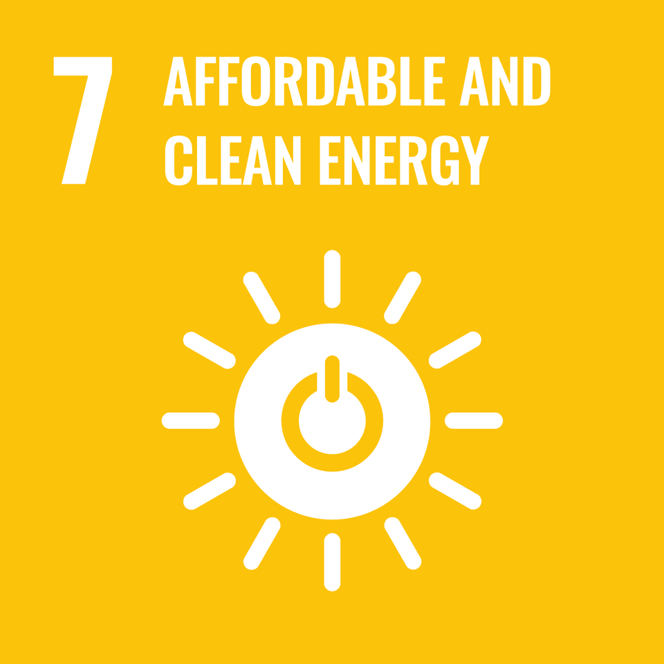UN Sustainable Development Goal 7 - Affordable and clean energy