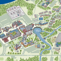 Map of Thunder Bay Campus