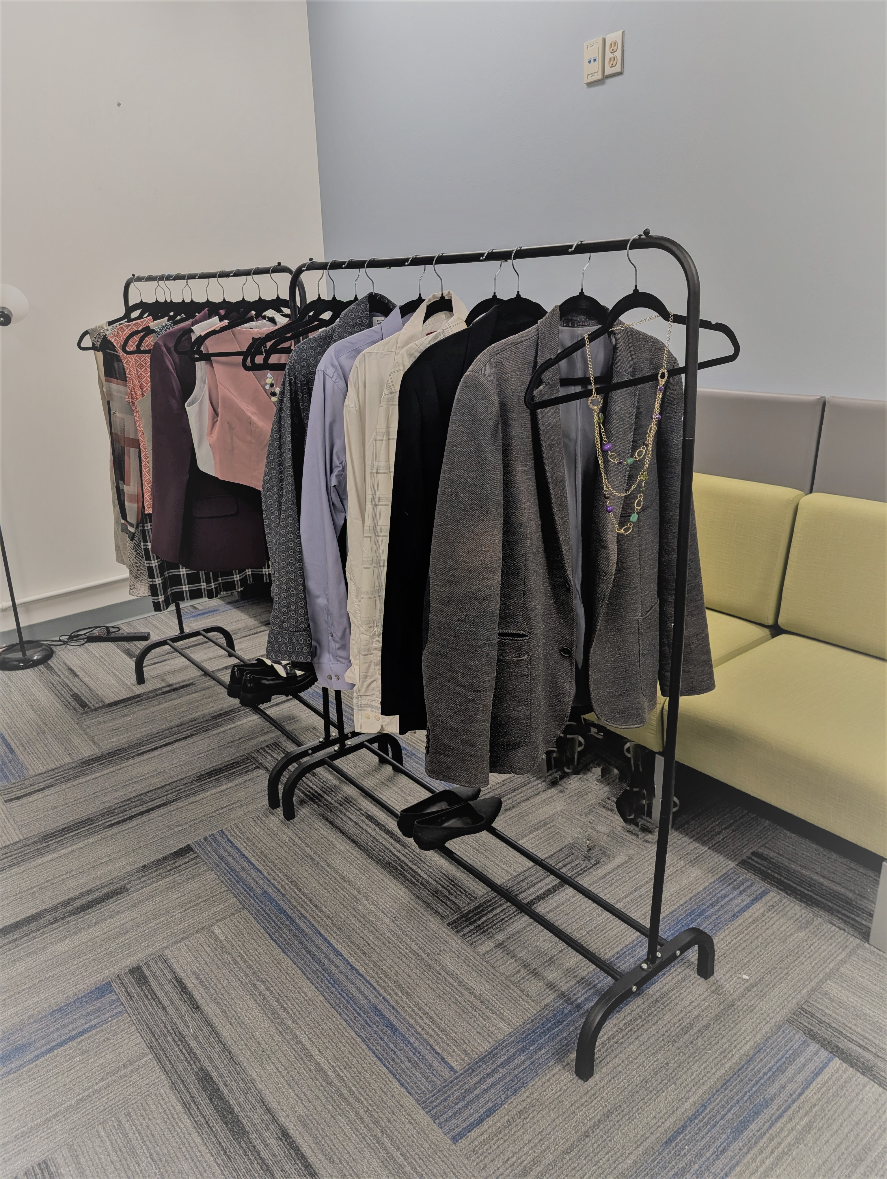 Picture of Career Closet Clothing items.