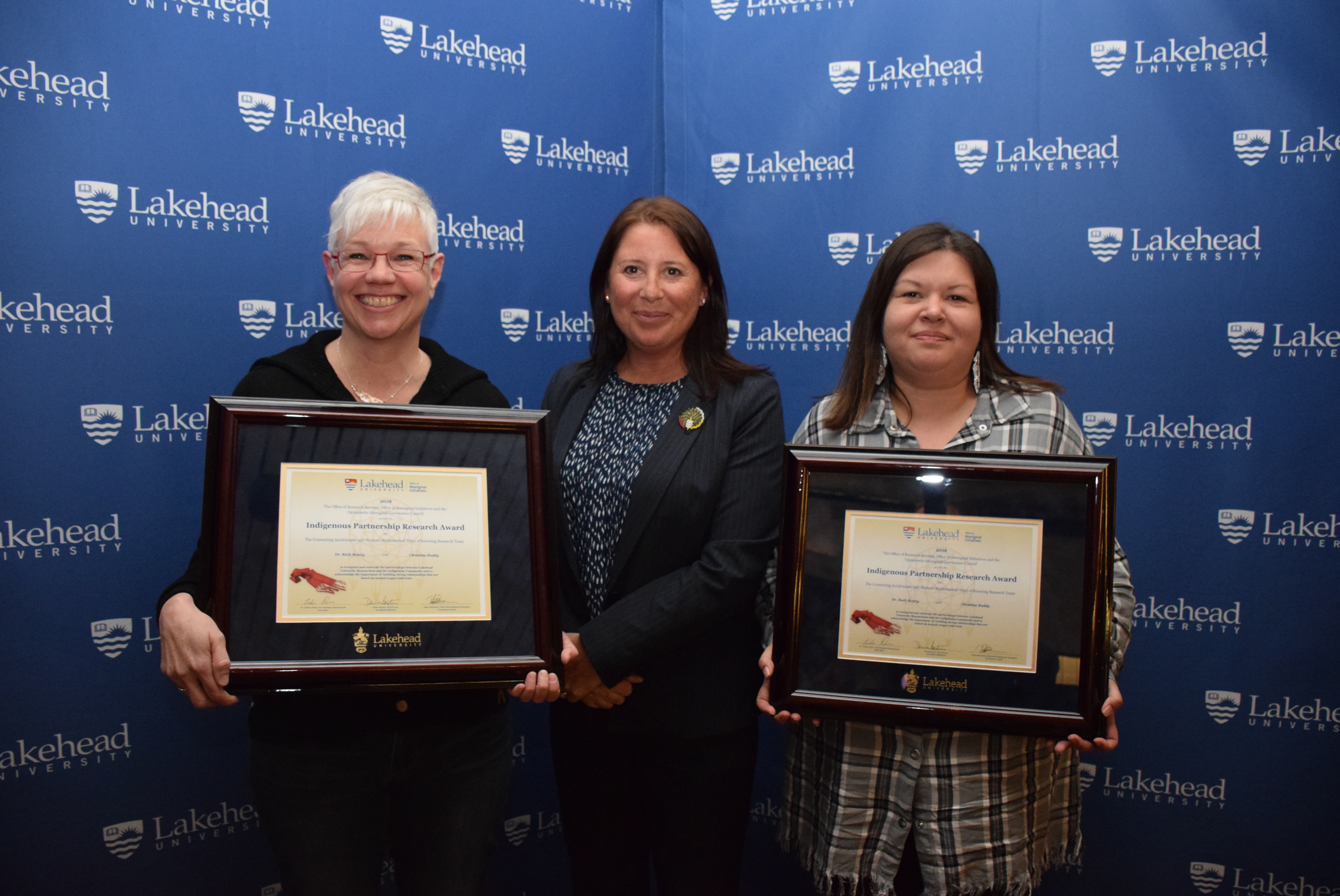 Indigenous Research Partnership Award Winners 2018