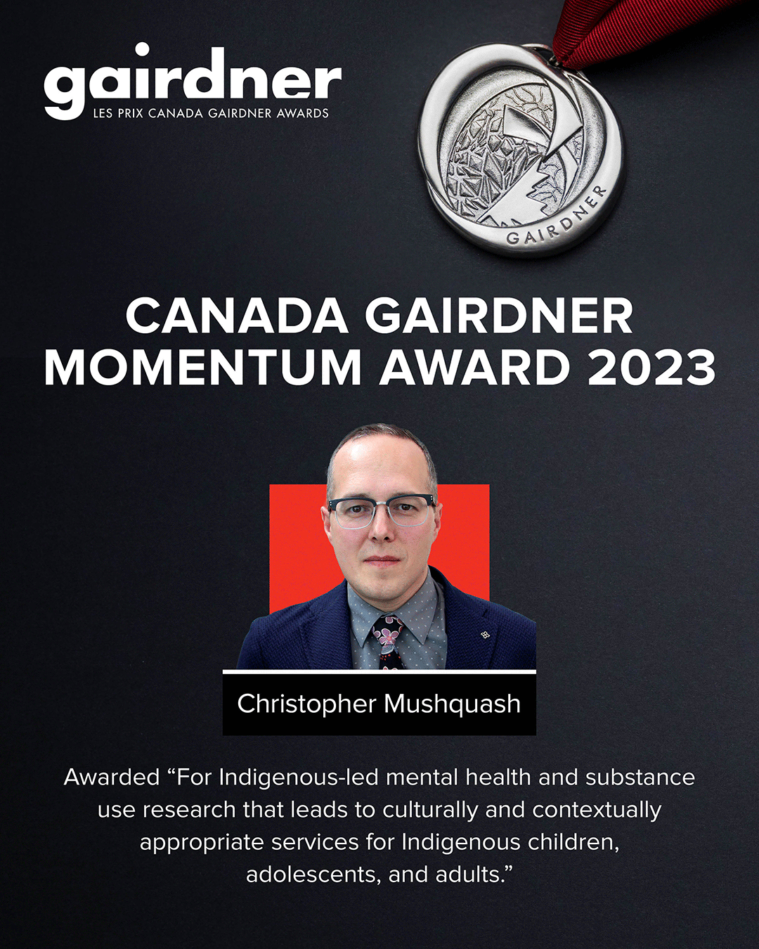 Photo of Dr. Christopher Mushquash