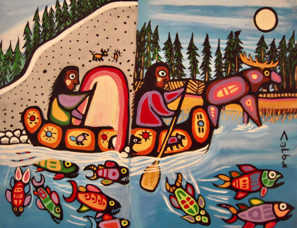 Picture of Indigenous art work