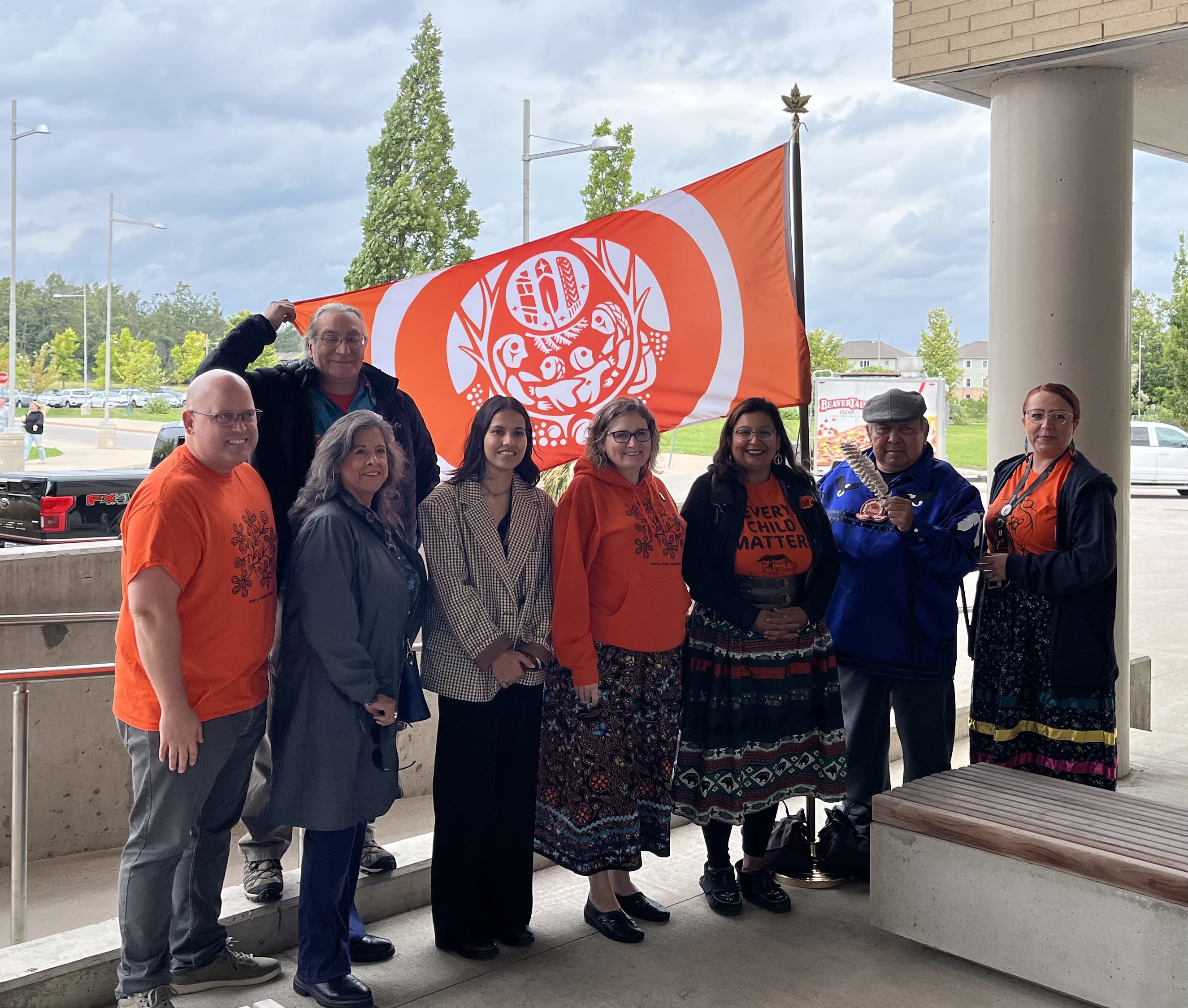 Lakehead Orillia 2025 National Truth and Reconciliation Flag-Raising Ceremony The 2025 National Truth and Reconciliation Flag-Raising Ceremony at Lakehead Orillia