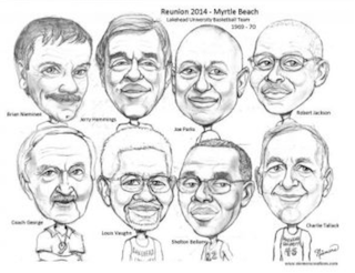 Caricature of the teammates, as drawn by Brian Nieminen. Caricature of the teammates, as drawn by Brian Nieminen.