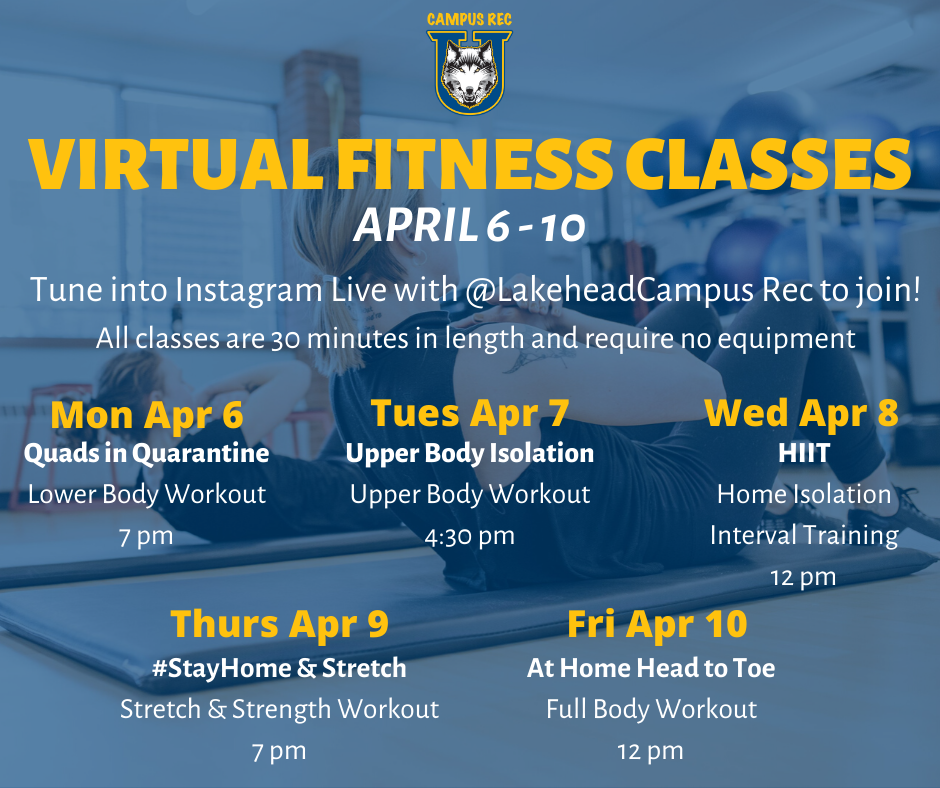 Online Group Fitness Classes : Online Fitness University Of Cincinnati ...