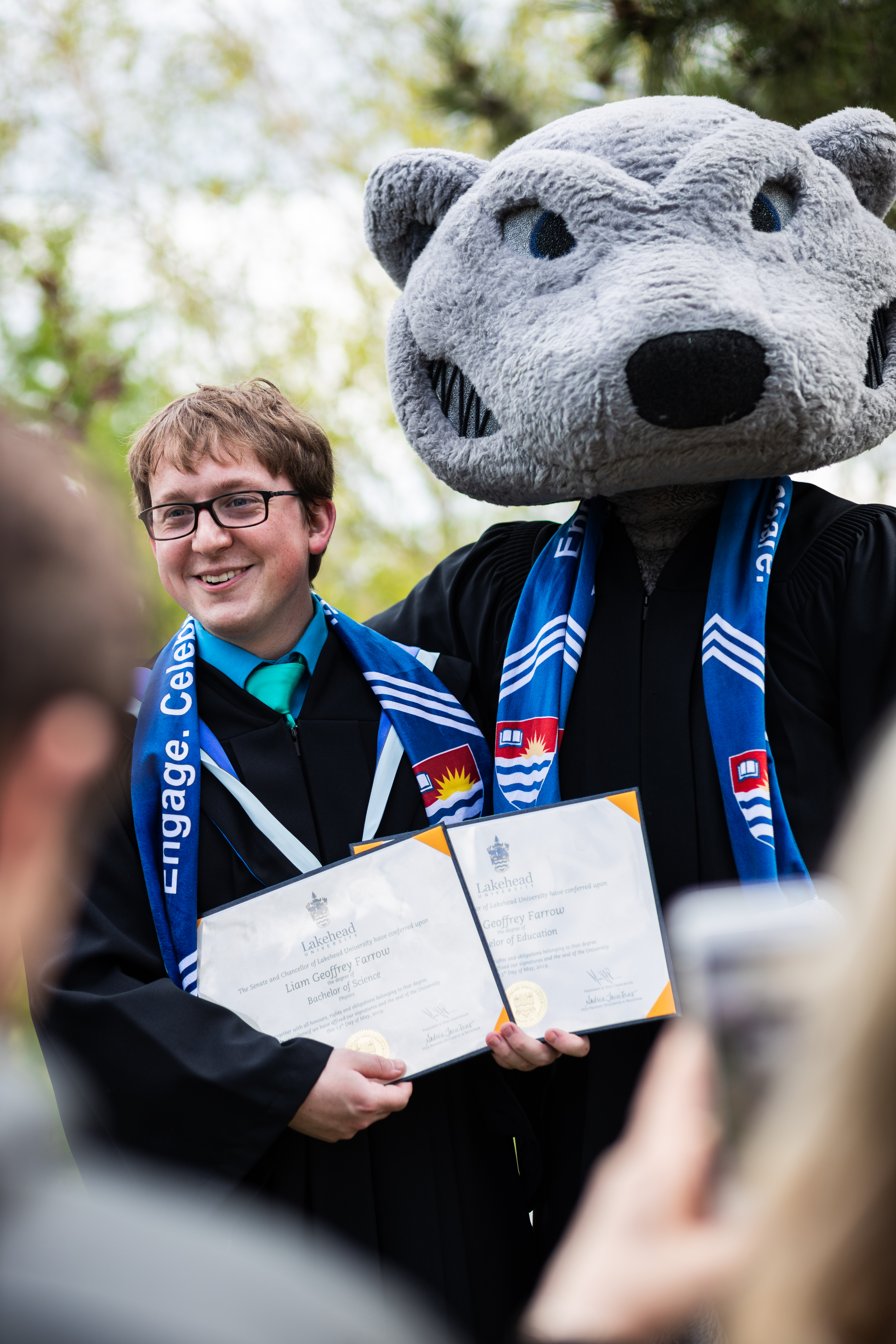 graduate with wolfie