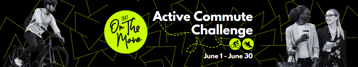 AAC banner - person cycling