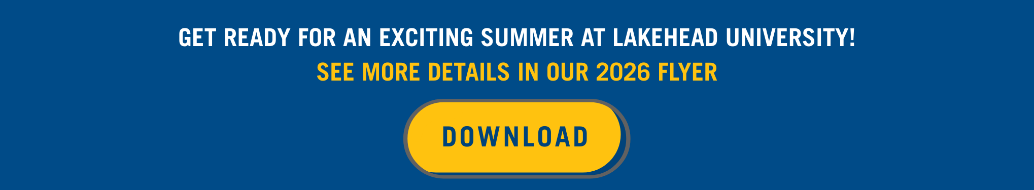 Details of 2026 summer camp