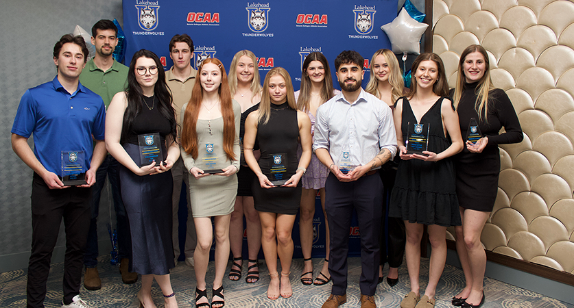 Student athlete award winners