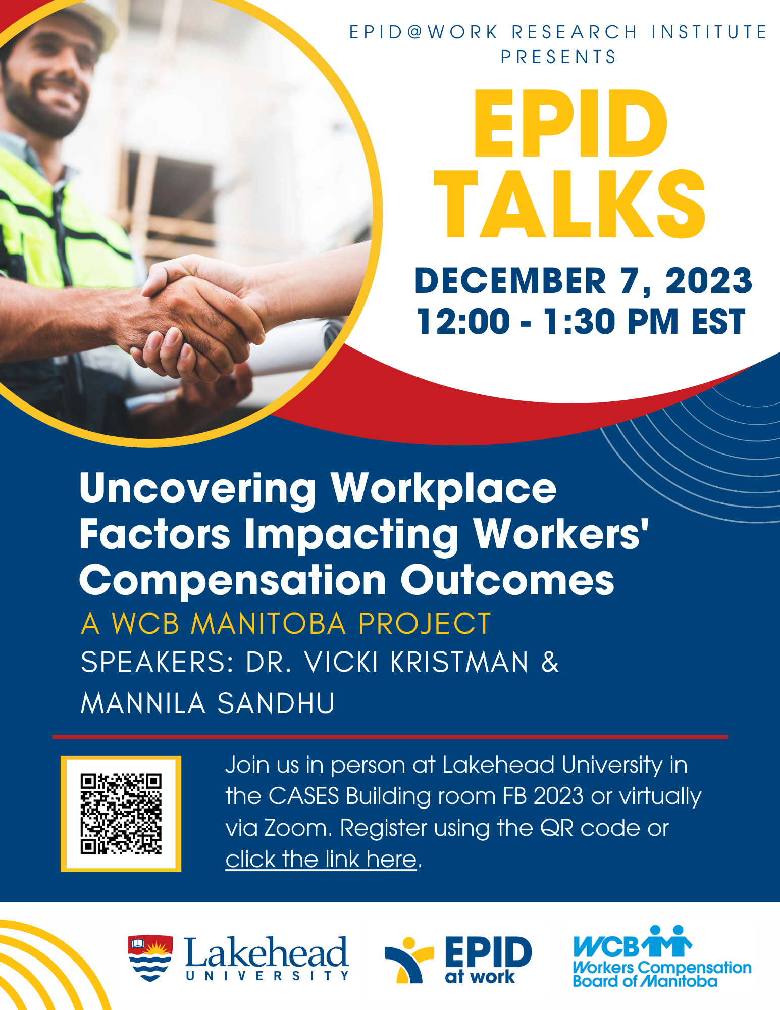 December 7 EPID Talks Poster