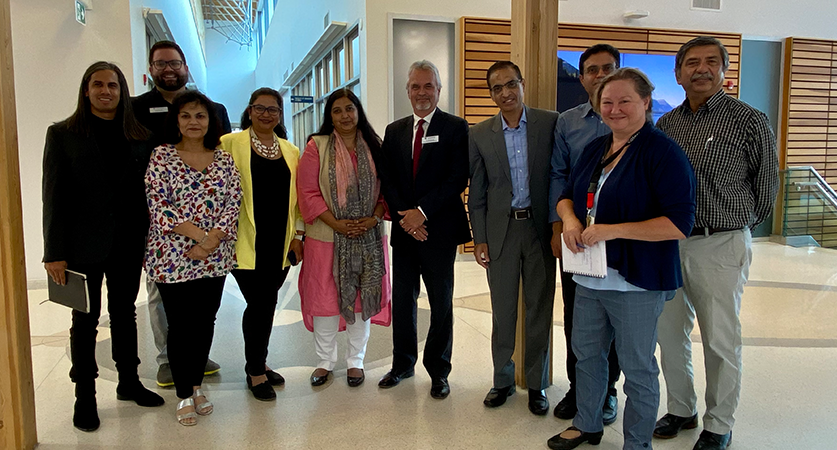Lakehead University faculty, researchers and staff toured CASES with India's consul general