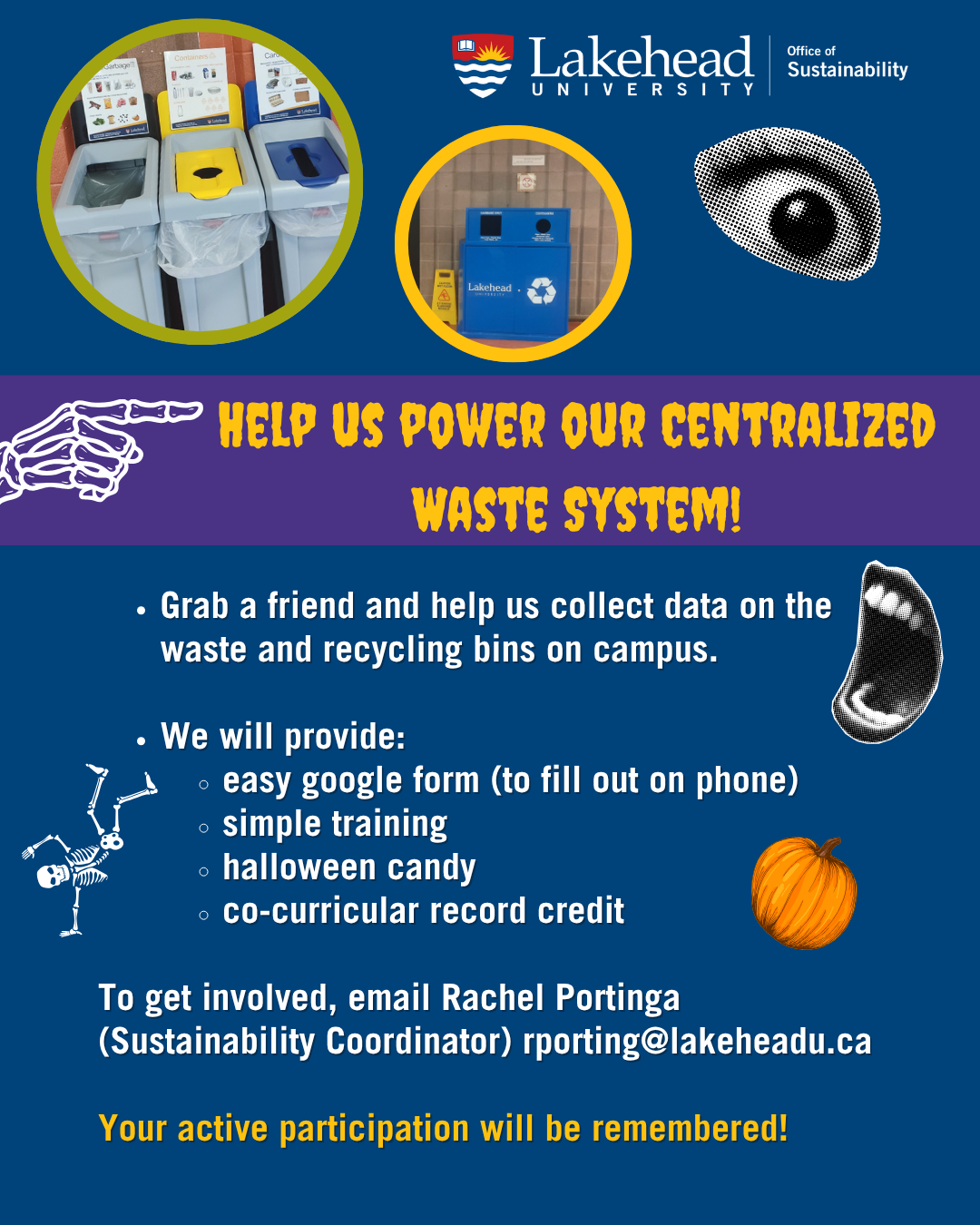 Help us power our centralized waste system