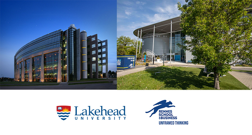 Lakehead, Rennes School of Business partner to offer international dual degree program