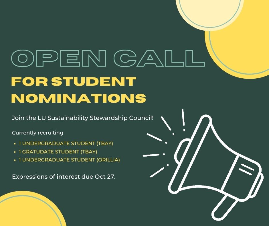 Open call for student nominations