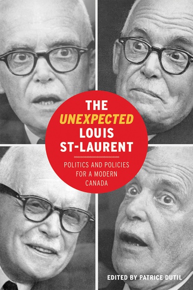 photo of The Unexpected Louis St-Laurent book cover