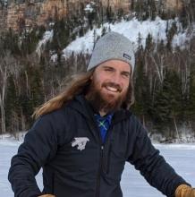 Portrait of Joey Miller outdoors