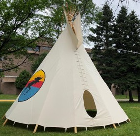 picture of the tipi