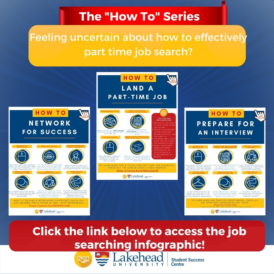How to job searching infographic picture