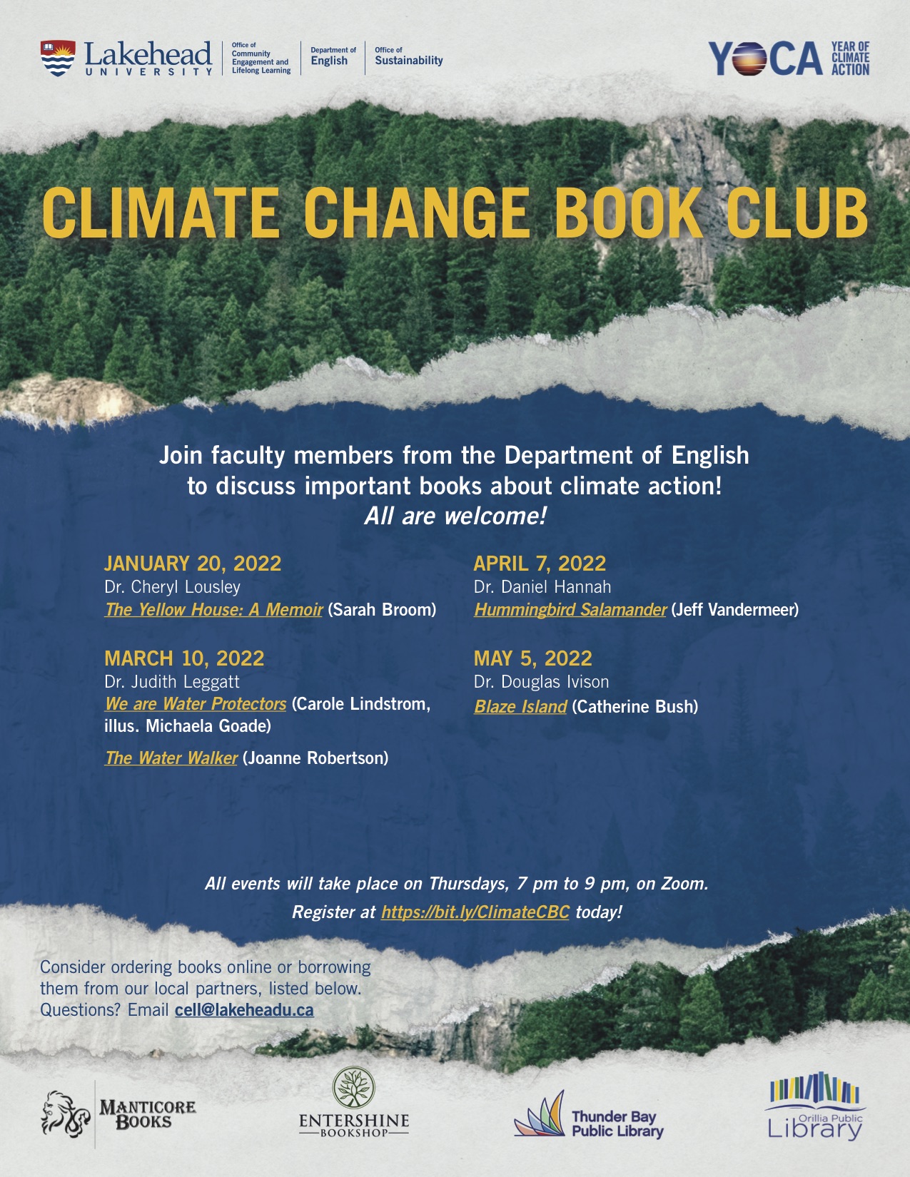 Climate Change Book Club Poster