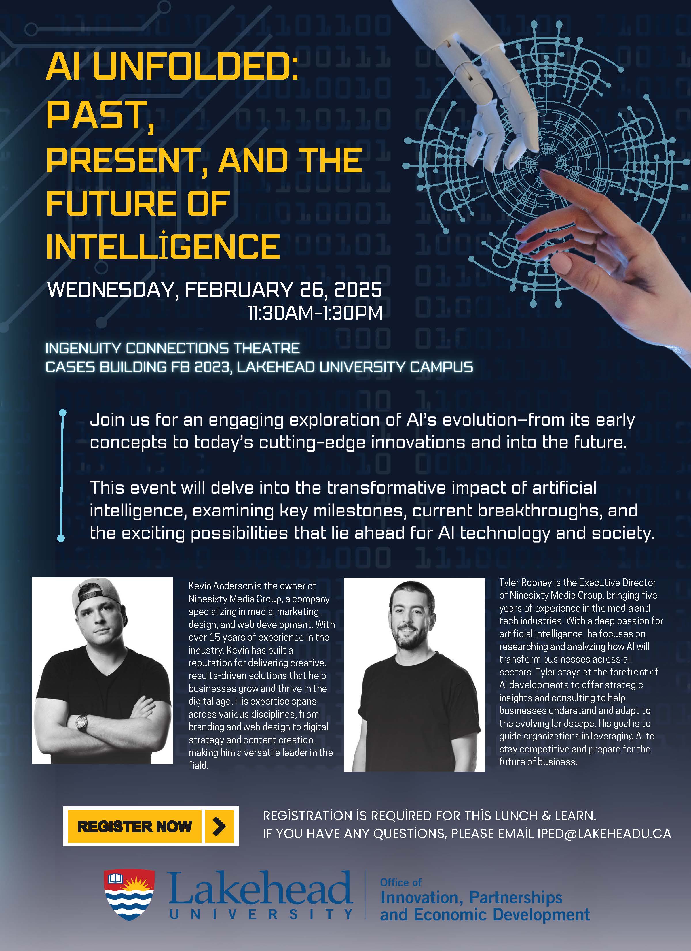 Poster for  AI Unfolded: Past, Present, and the Future of Intelligence