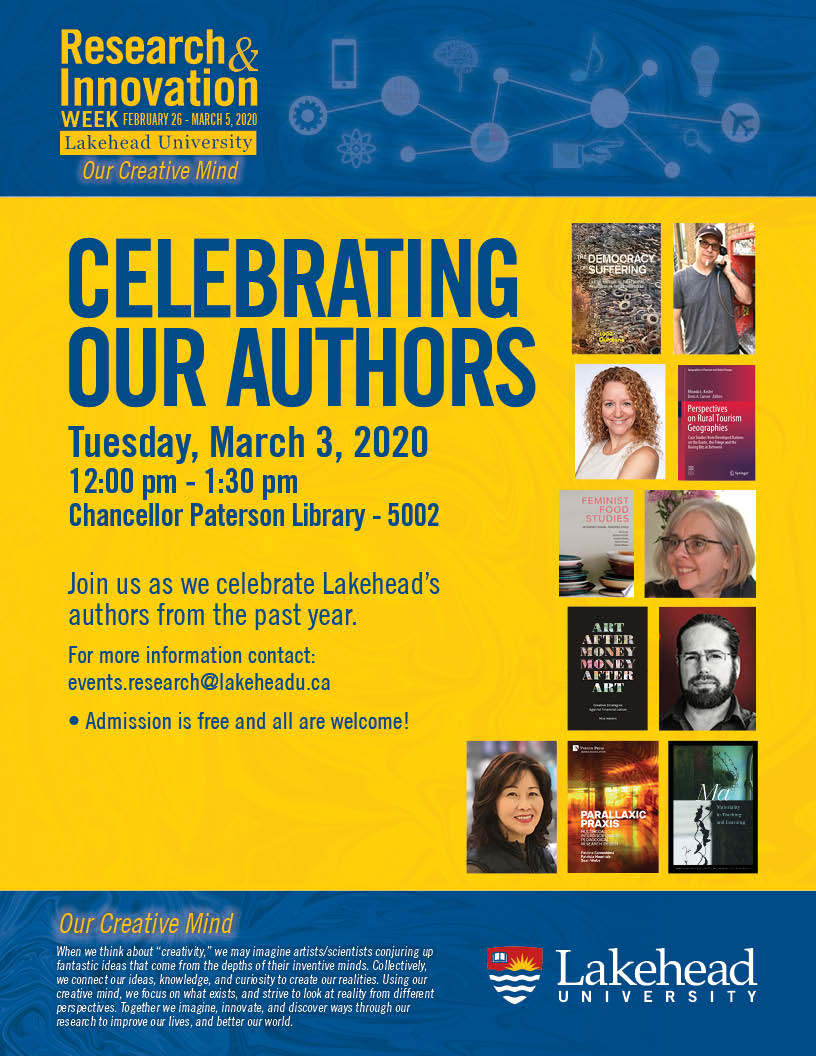 Celebrating our Authors Poster