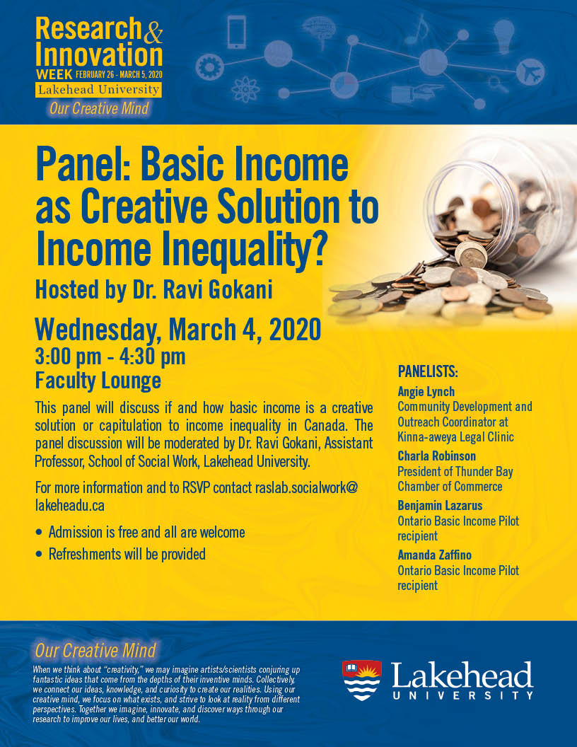 Basic Income as Creative Solution to Income Inequality? Poster