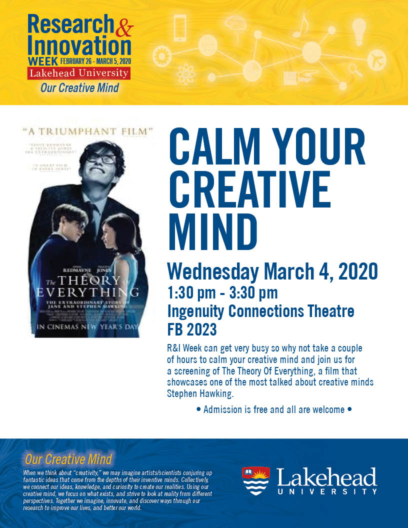 Calm Your Creative Mind Poster