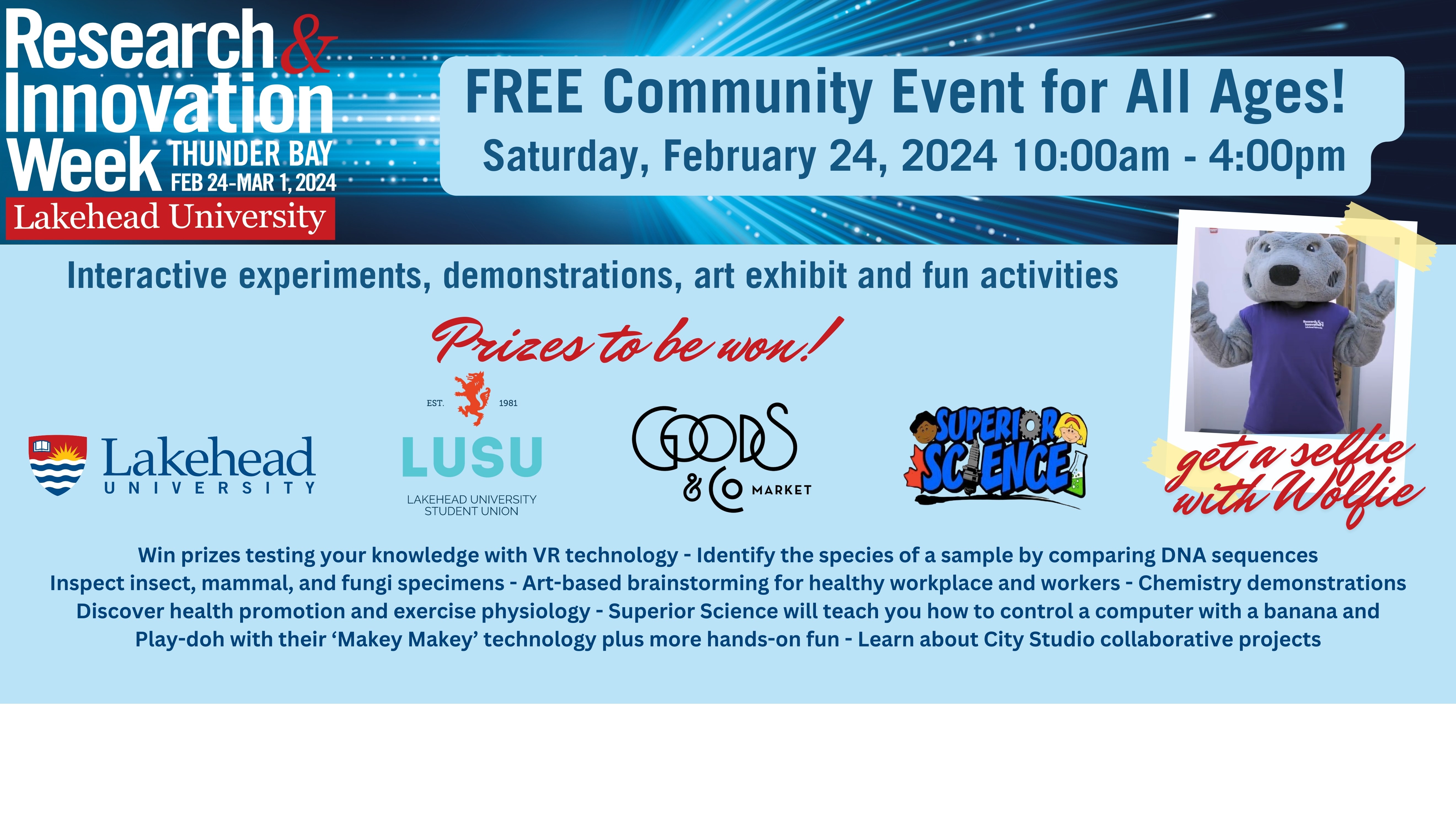 Poster for R&I Week Goods & Co Event