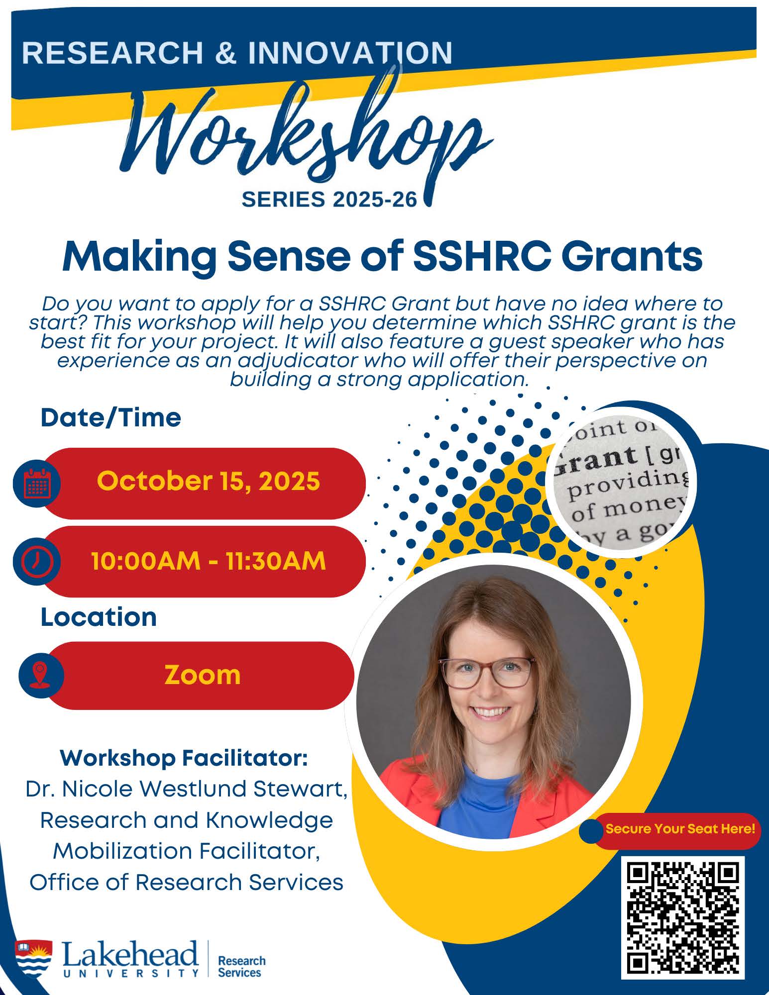 Making Sense of SSHRC Grants Poster