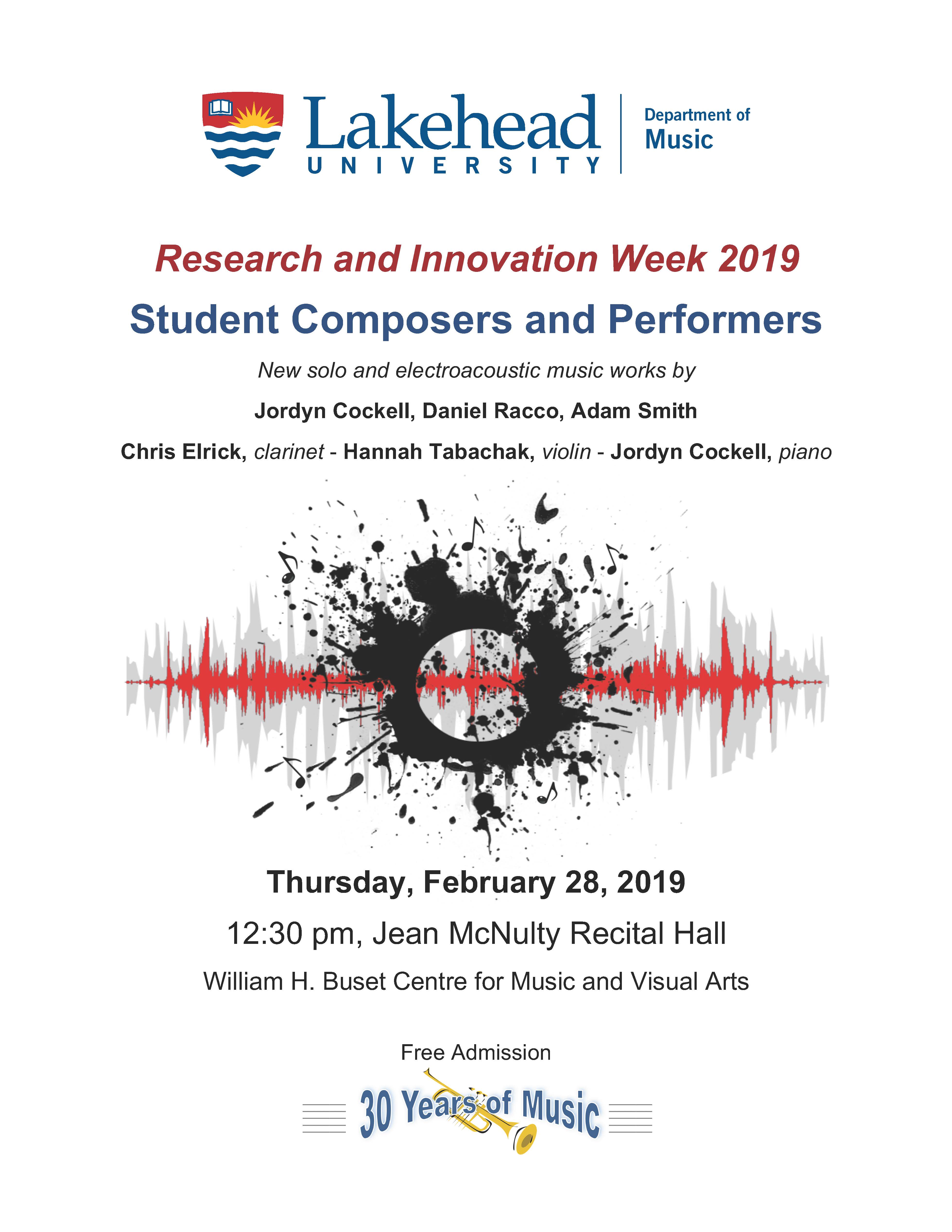 Student Composers and Performers