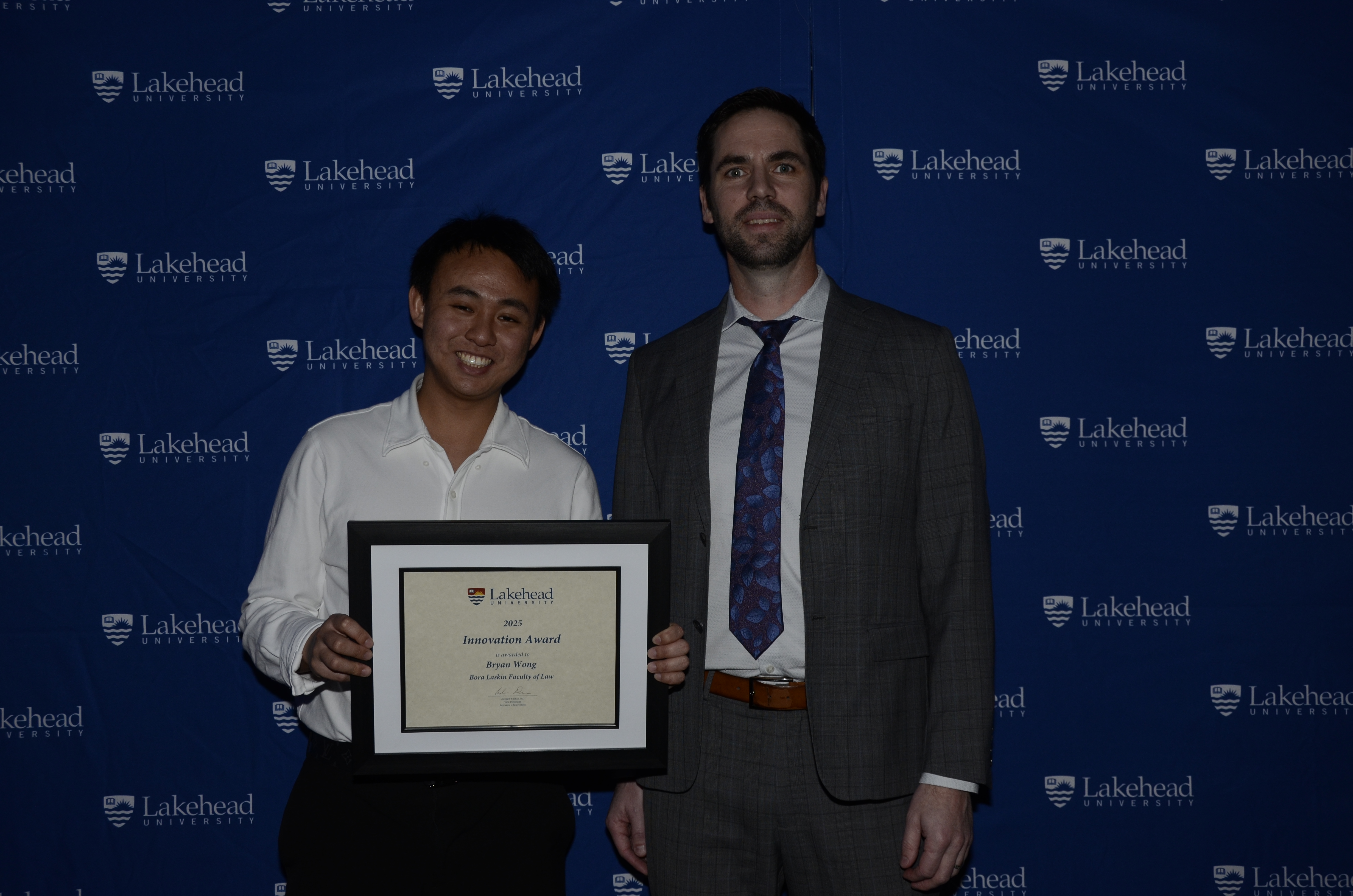 Photo of Innovation Award Winner and Director, Industry Research Partnerships Office of Innovation, Partnerships and Economic Development (IPED)