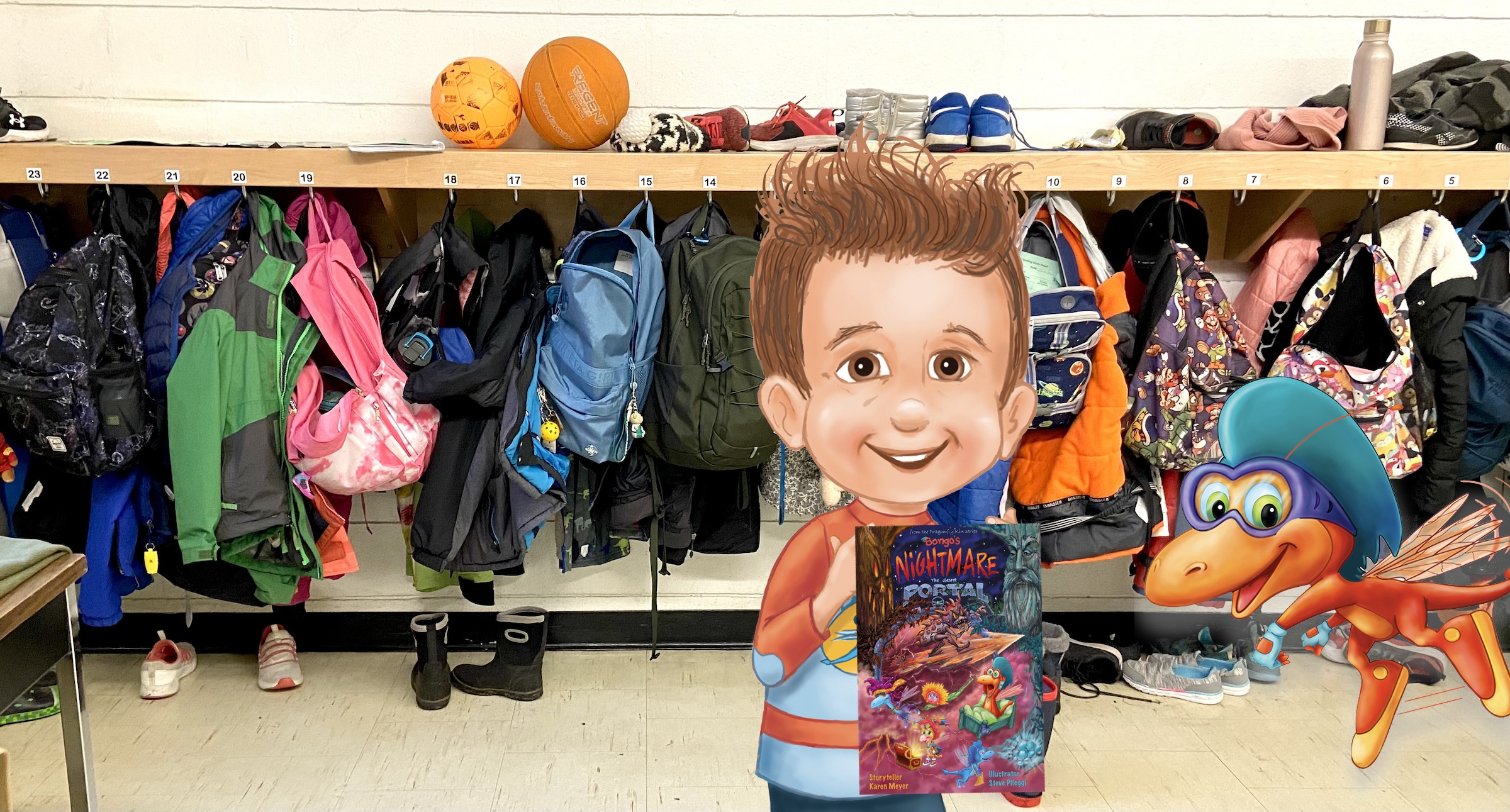 Artist residency photo - Karen in video screen