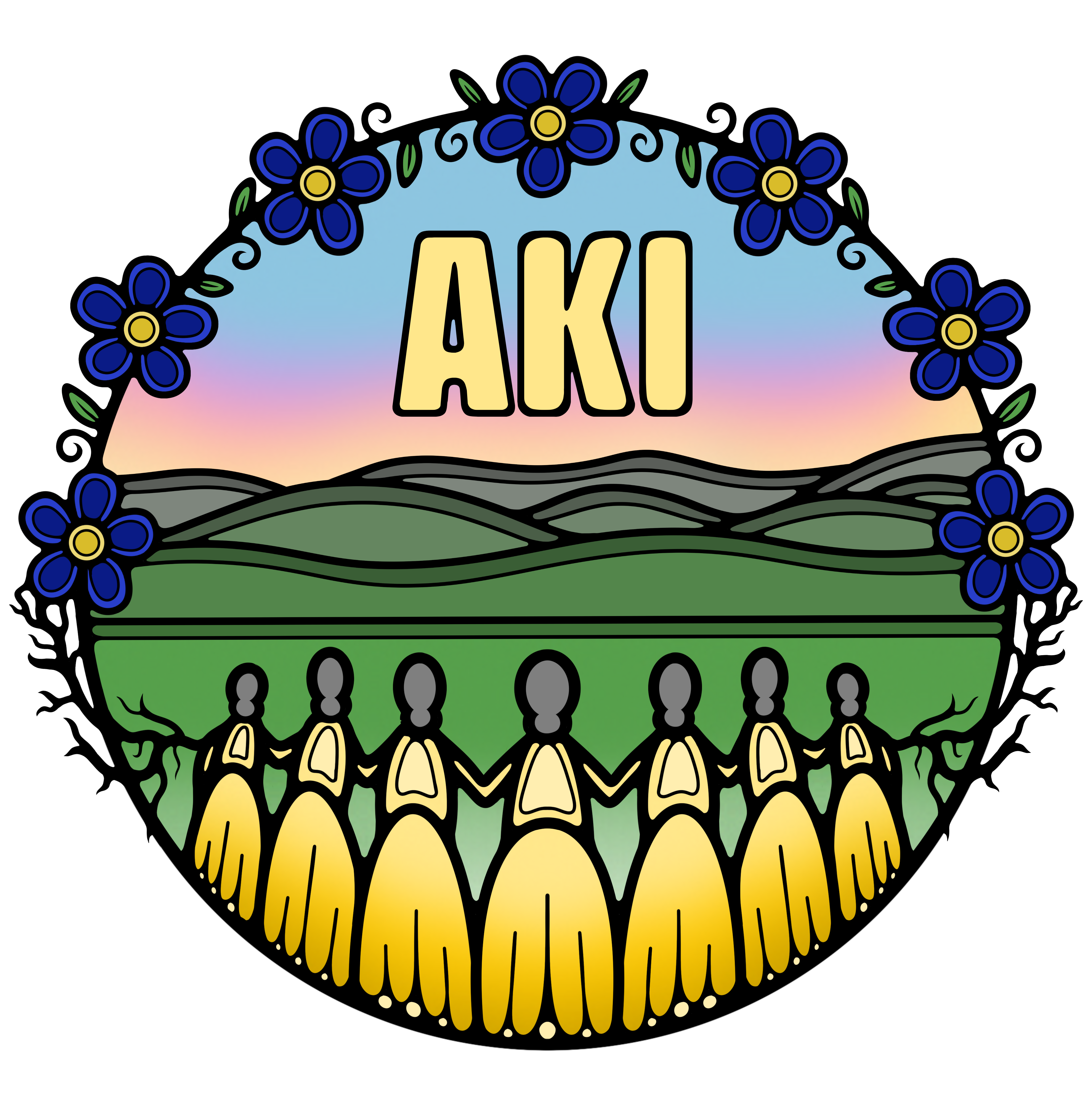 Anishinaabe Kendaasiwin Institute (AKI) Logo Anishinaabe Kendaasiwin Institute (AKI) Logo