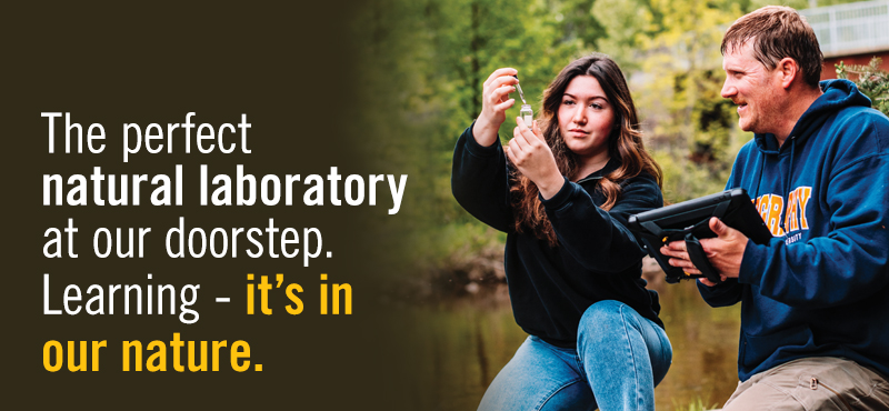 The perfect natural laboratory at our doorstep. Learning – it’s in our nature.