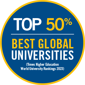 top 50% best global universities