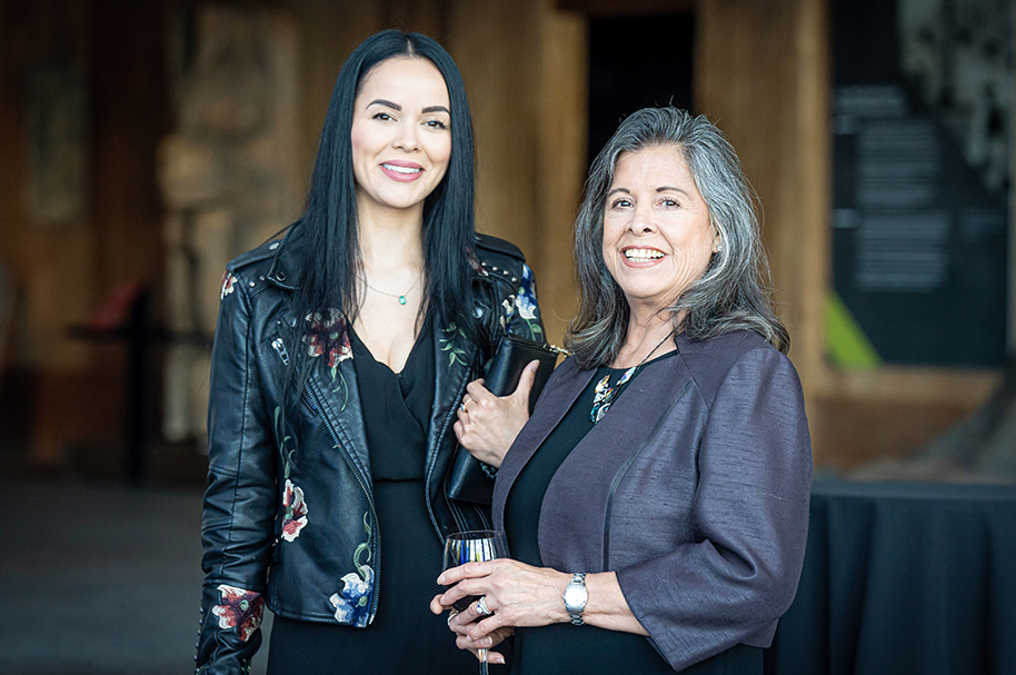 Dr. Cynthia Wesley-Esquimaux and Tareyn Johnson