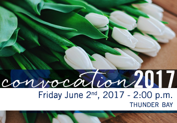 Click here to watch the Thunder Bay Convocation Ceremony on Friday