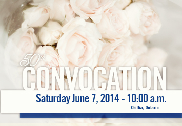Orillia Convocation times 2014