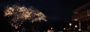 Fireworks at Lake Tamblyn