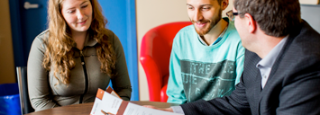 Students learning how to apply for Bursaries