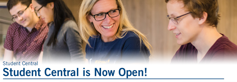 student central now open student central now open