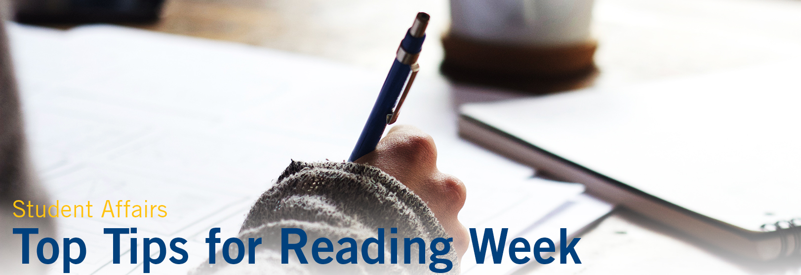 Make the most of study week