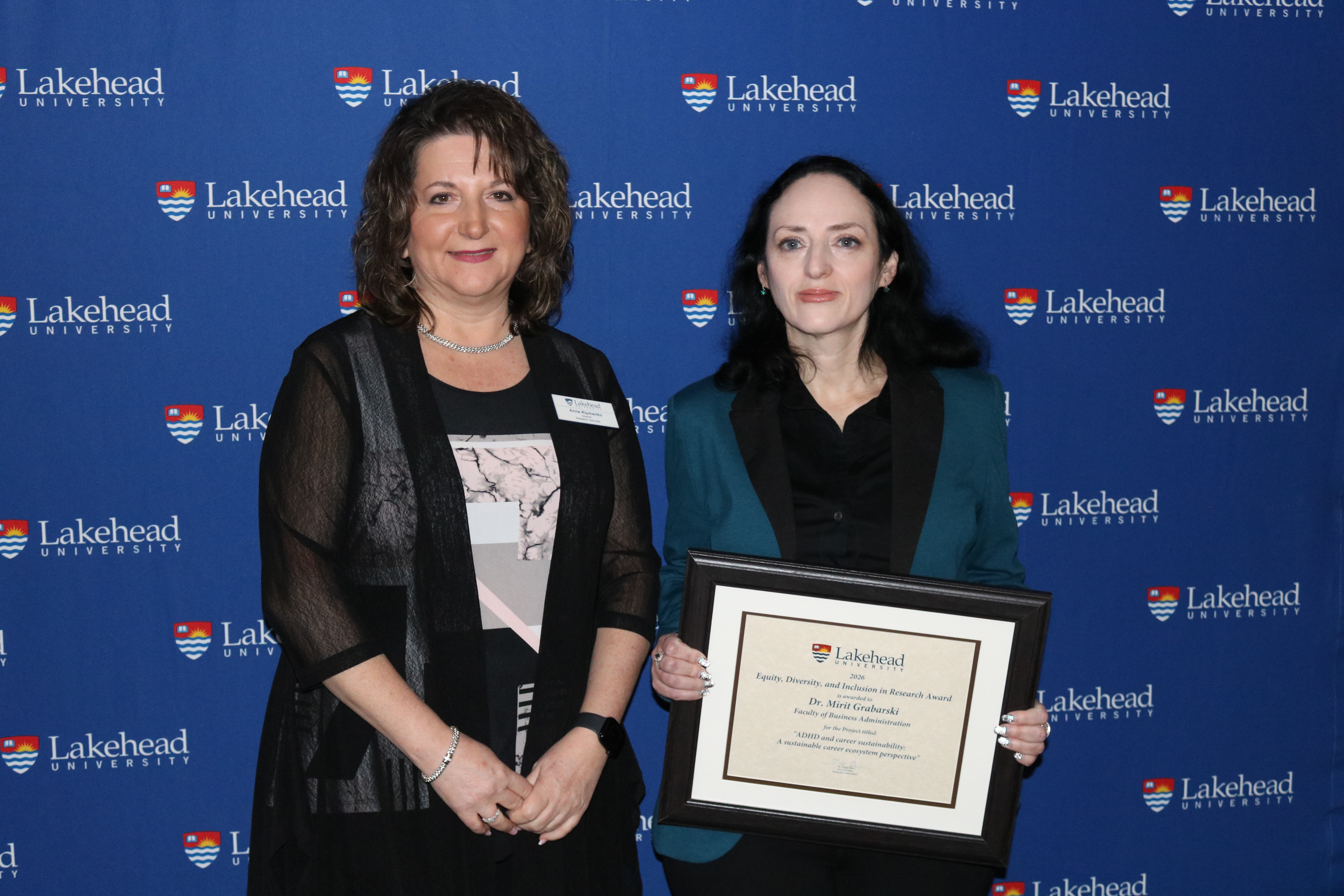Equity, Diversity and Inclusion in Research Award Winner