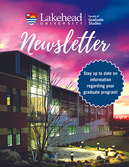 Sign up for the Faculty of Graduate Studies newsletter!