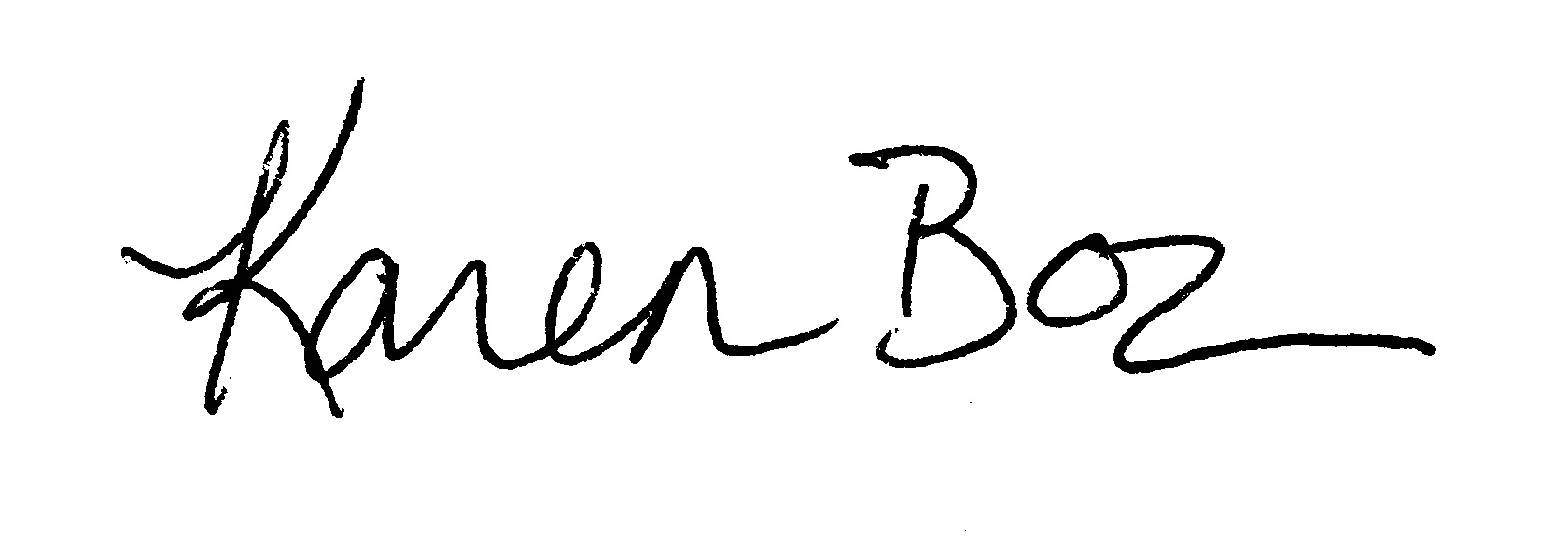 Karen's Signature