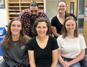 Dr. Metcalfe and her Graduate Students