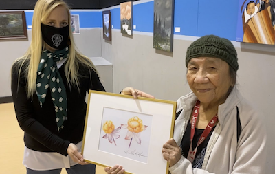 Heather with Mary Mason