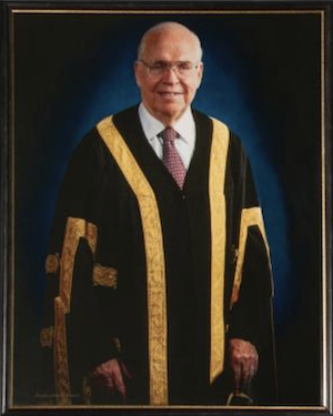 Portrait of Chancellor Dr. Derek Burney