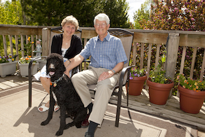 Jim and Shirley Symington at their home in Thunder Bay