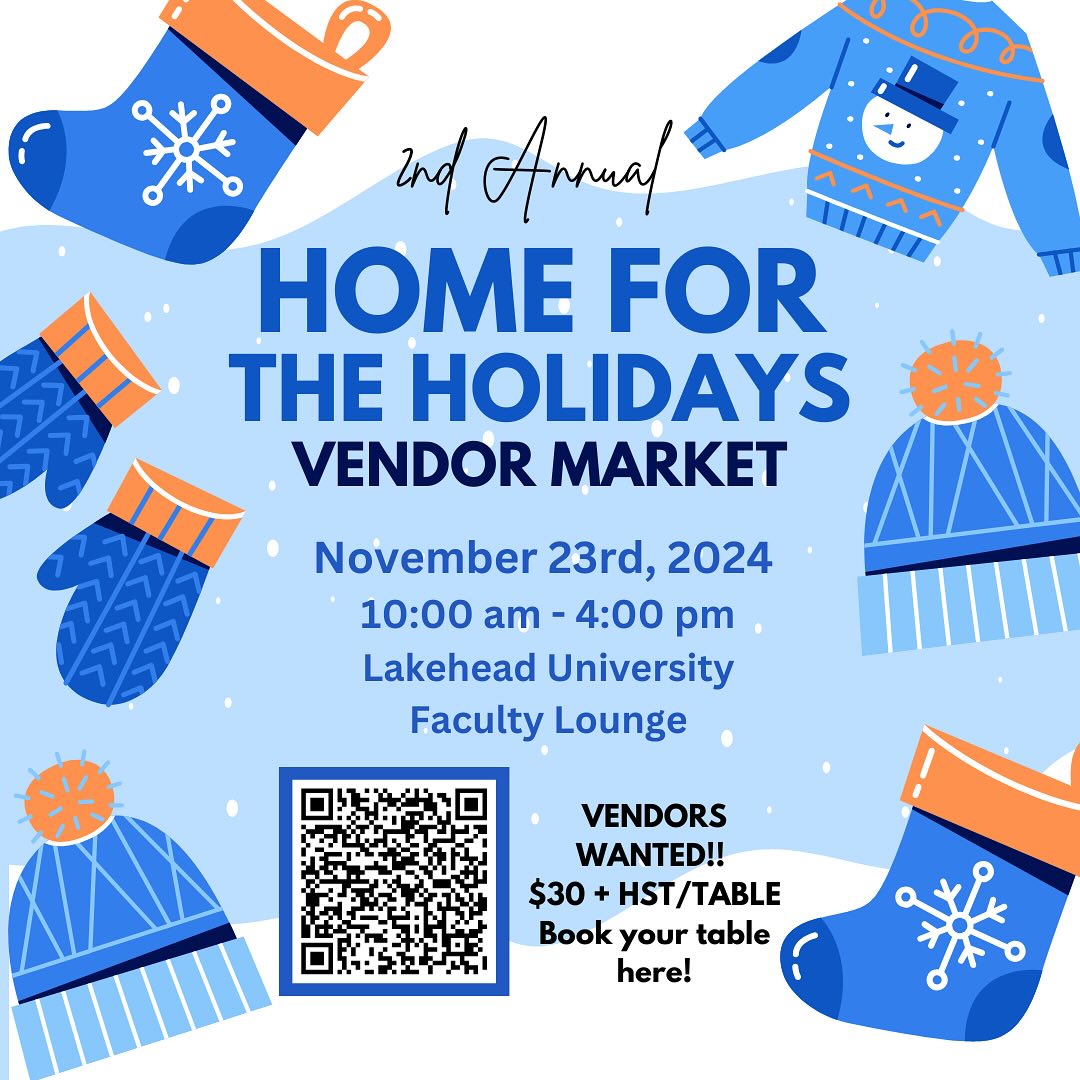 Home for the Holidays Market Poster - Faculty Lounge